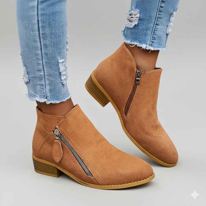 Kathy - Orthopedic Zip Boots