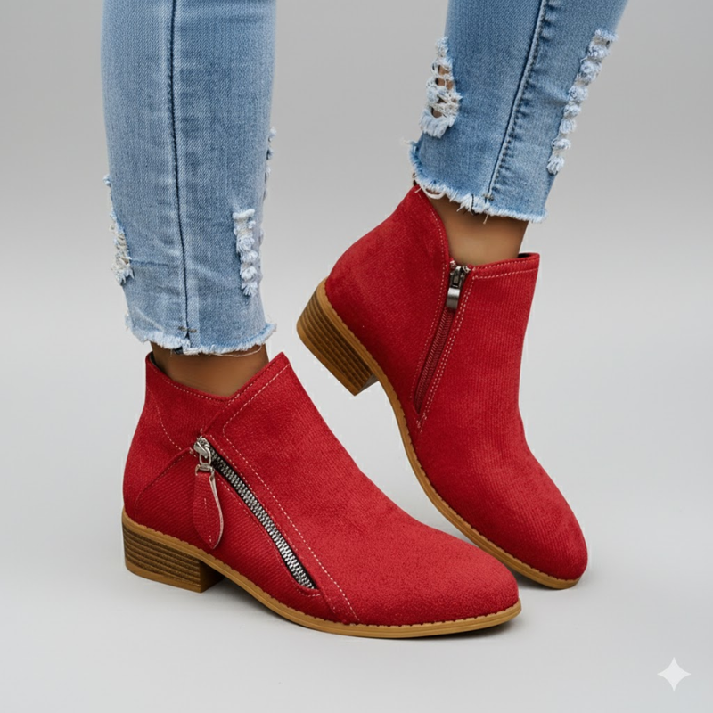 Veronica | Orthopedic Zip Boots