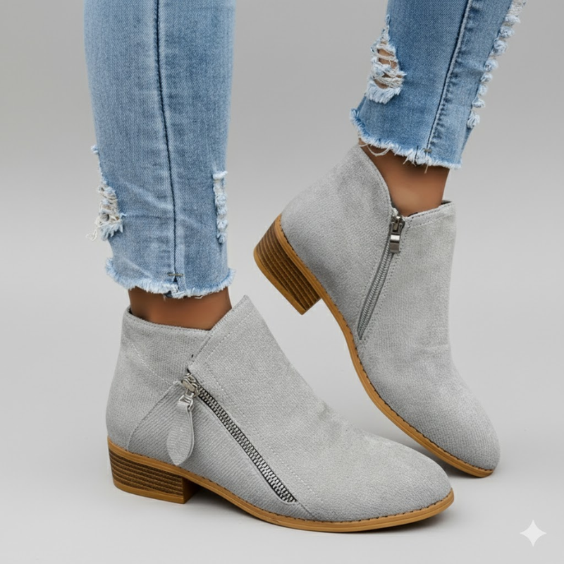 Kathy - Orthopedic Zip Boots