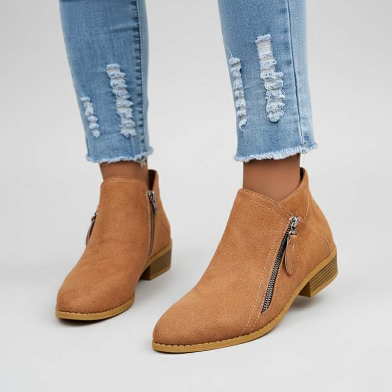 Veronica | Orthopedic Zip Boots