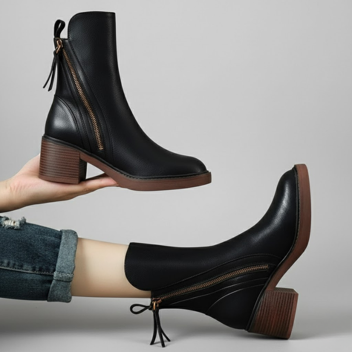 Veronica | Elegant and Timeless Orthopedic Ankle Boots