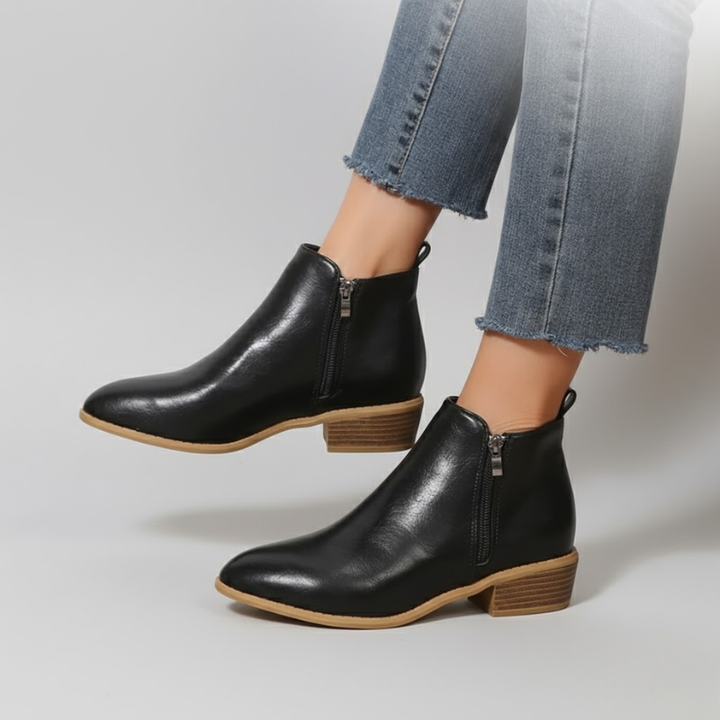 Veronica | Orthopedic Leather Boots