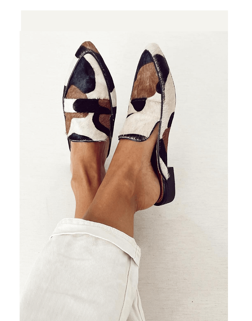 Courtney | Chic Pattern Loafers