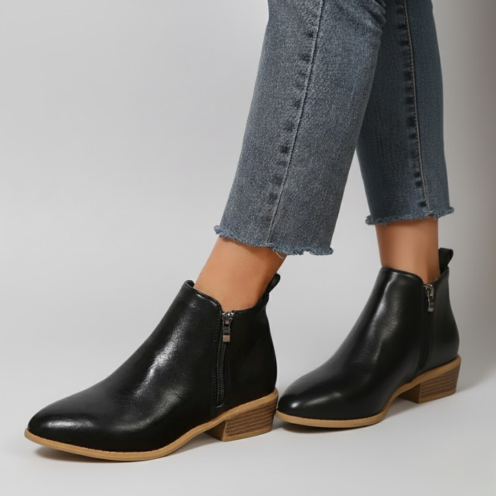 Veronica | Orthopedic Leather Boots