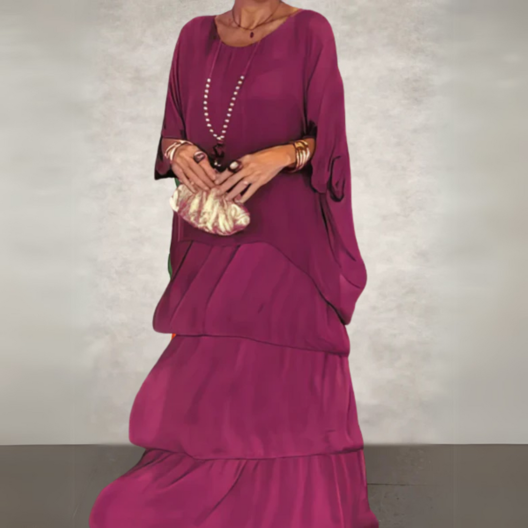 Kali | Elegant Long Flowing Dress