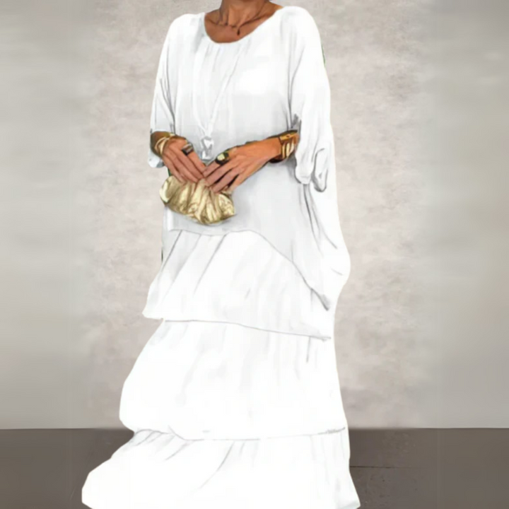Kali | Elegant Long Flowing Dress