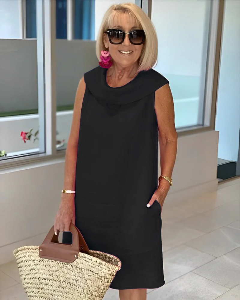 Sherry | Lightweight Dress with Stylish Neckline