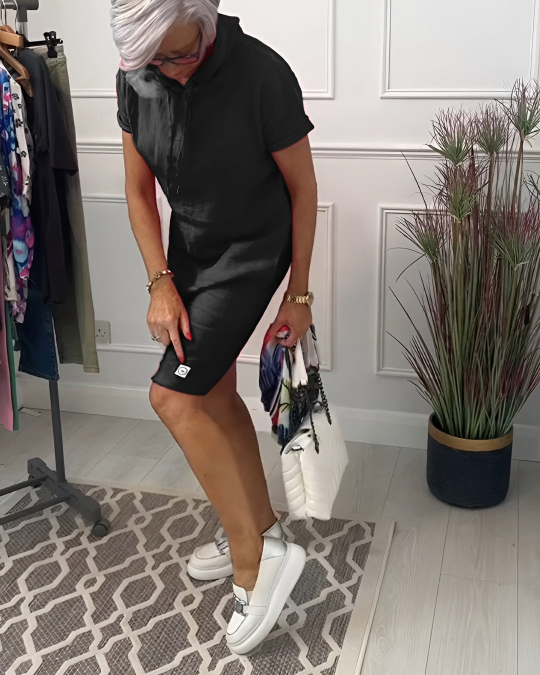 Tina | Relaxed Hoodie Dress