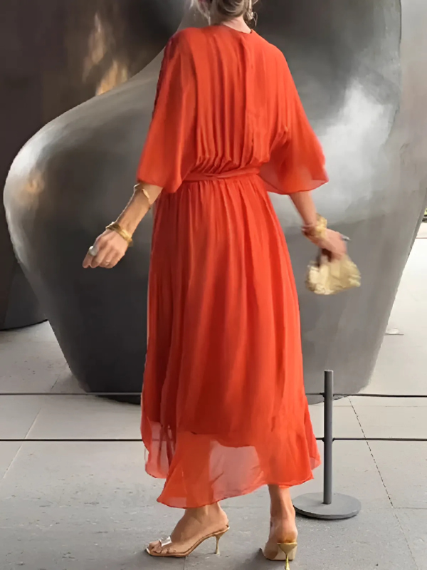 Lori | Timeless Wrap Midi Dress