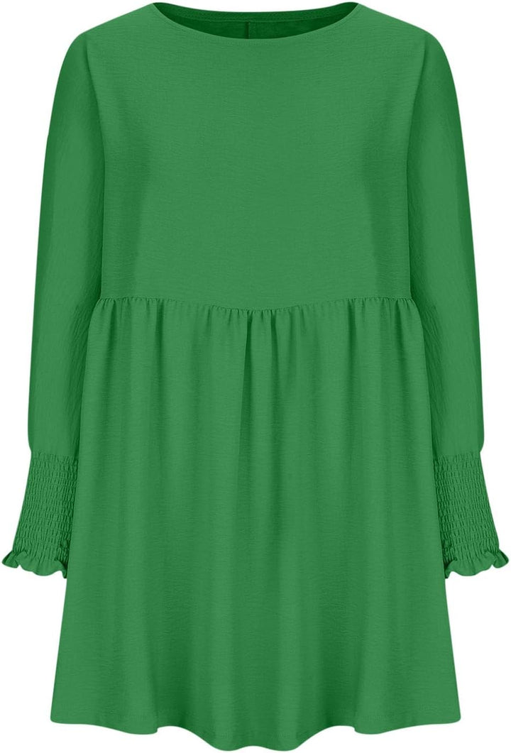 Evelyn | Ruched Summer Day Dress