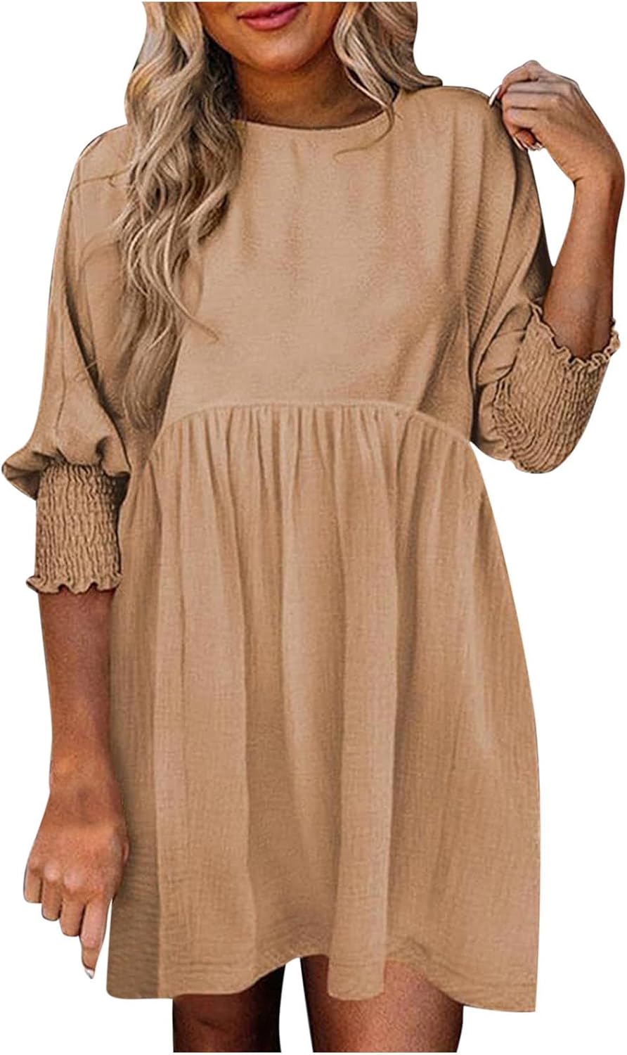 Evelyn | Ruched Summer Day Dress
