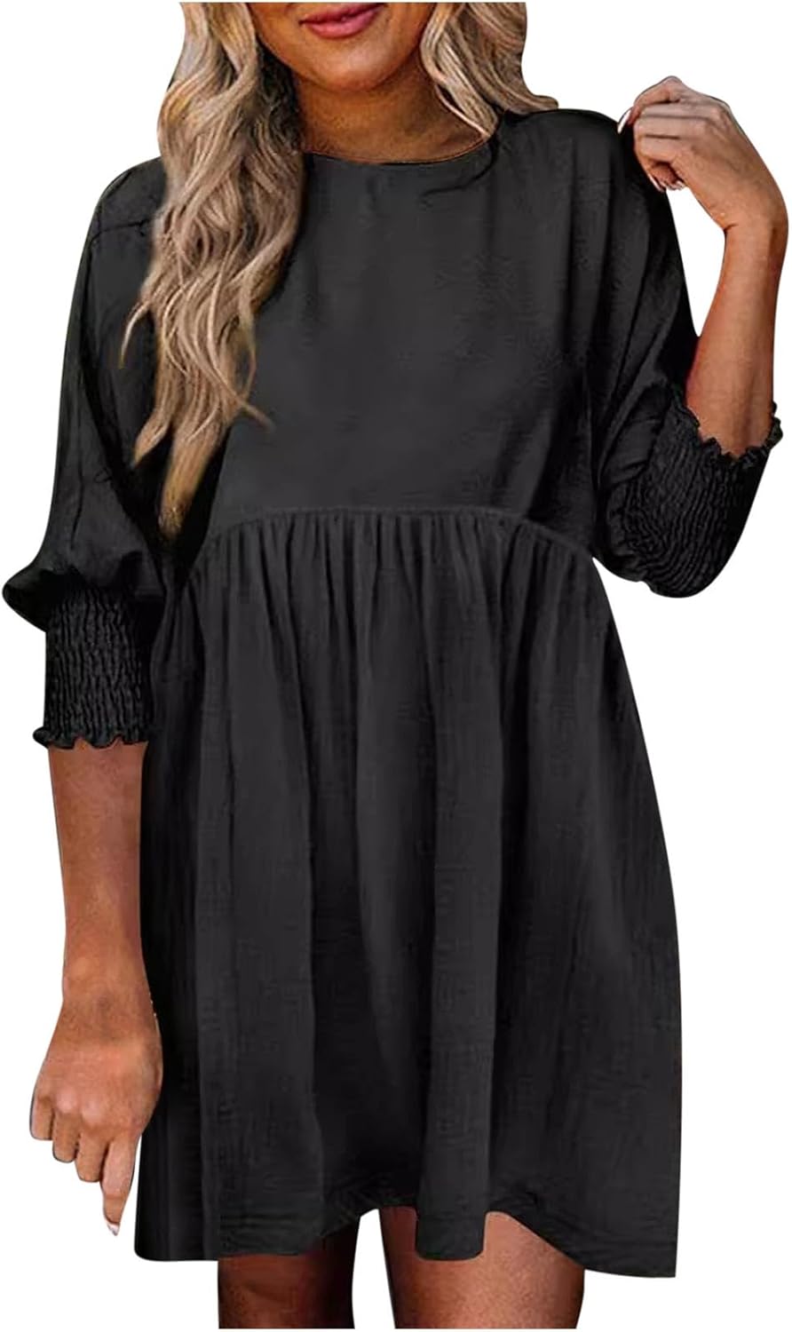 Evelyn | Ruched Summer Day Dress