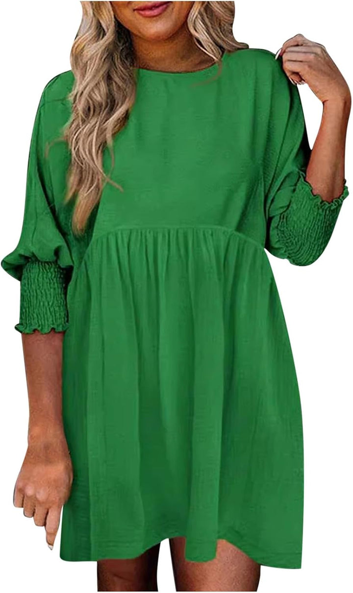 Evelyn | Ruched Summer Day Dress