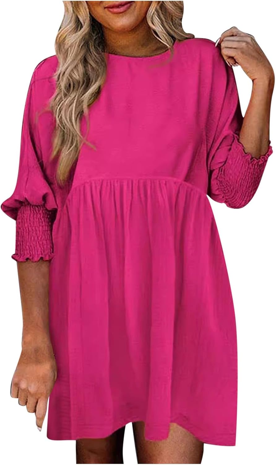 Evelyn | Ruched Summer Day Dress