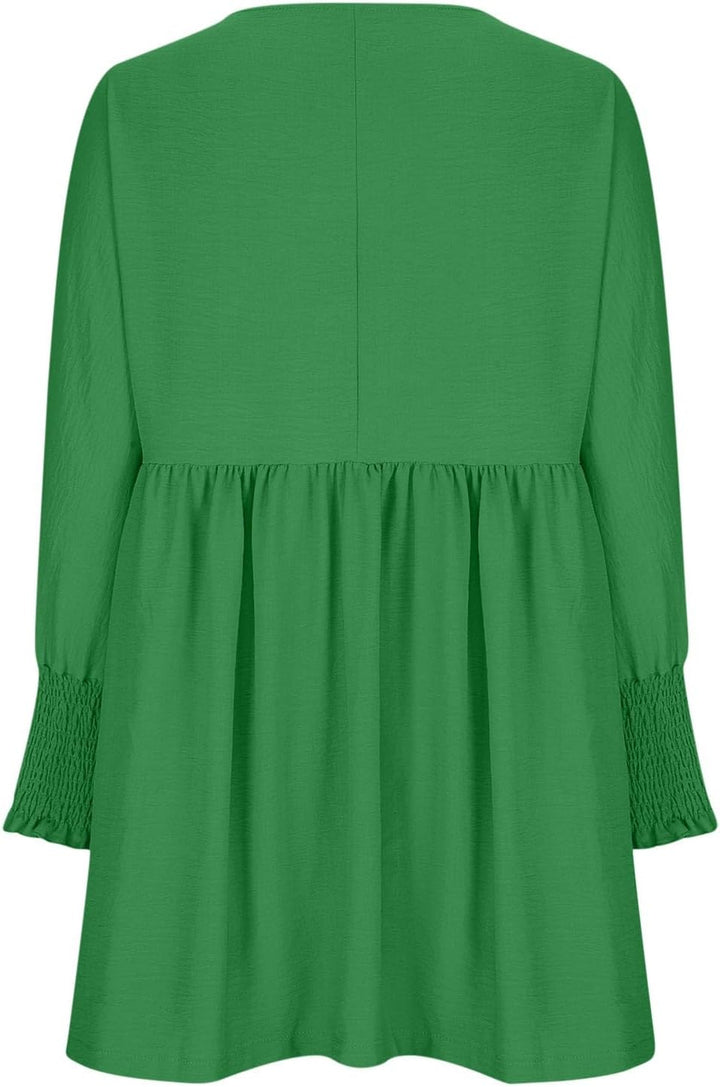 Evelyn | Ruched Summer Day Dress