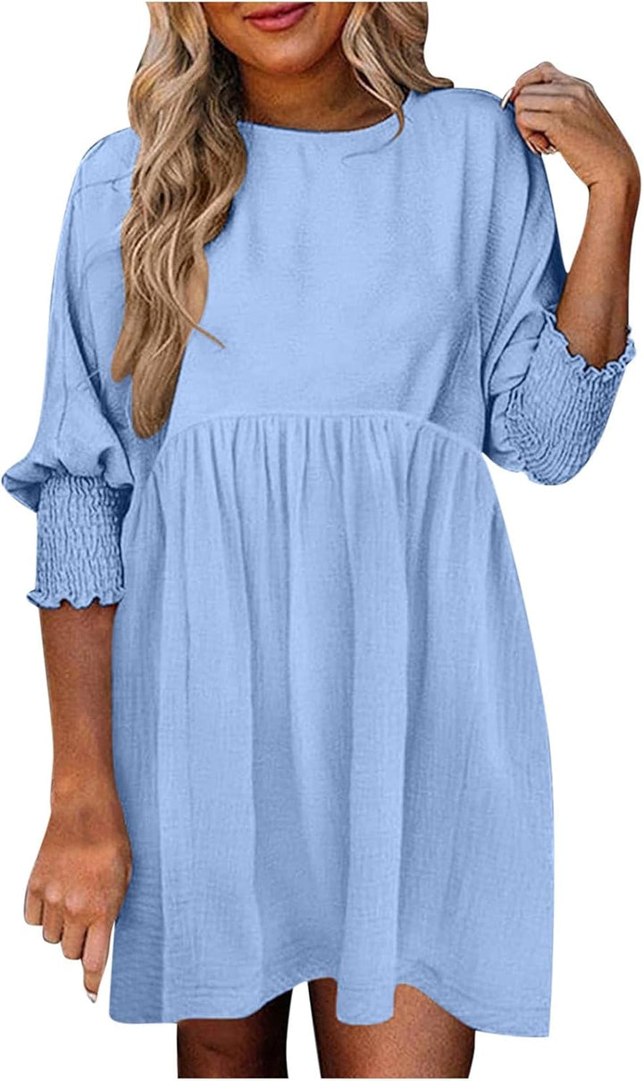 Evelyn | Ruched Summer Day Dress