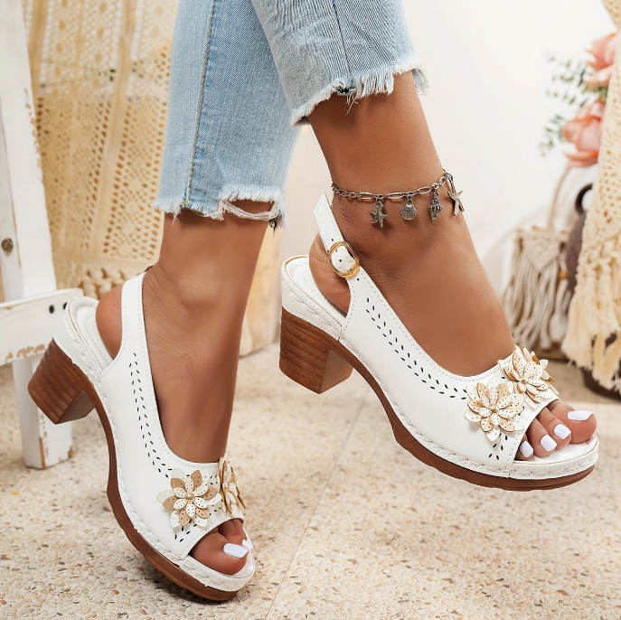 Rosewood | Women's Adjustable Ankle Strap Sandals