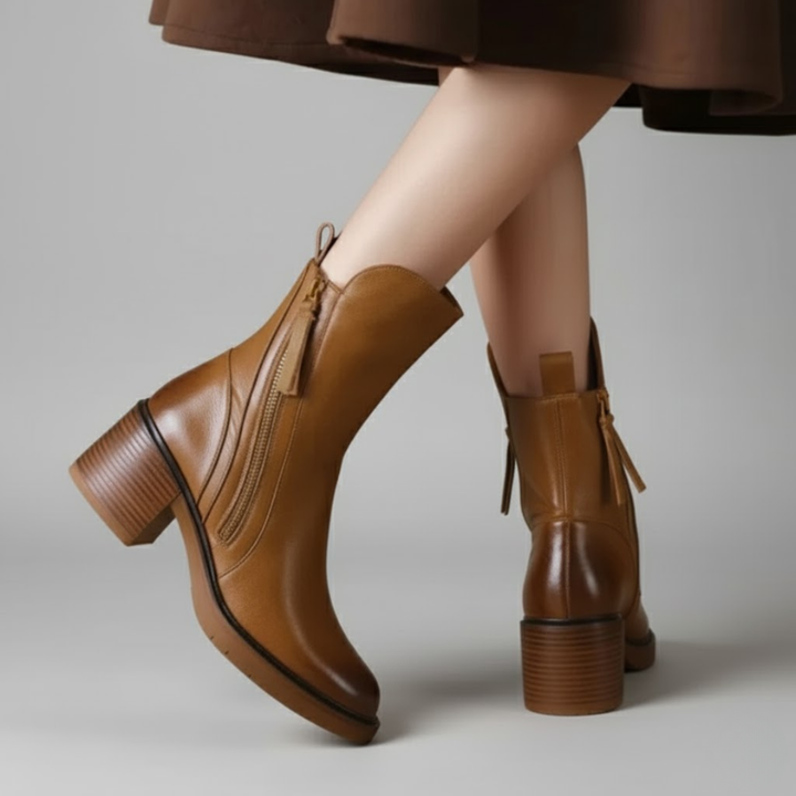 Veronica | Elegant and Timeless Orthopedic Ankle Boots
