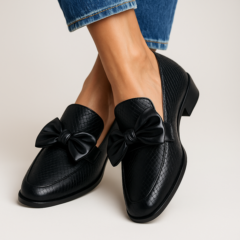 Jessica | Bow Loafers