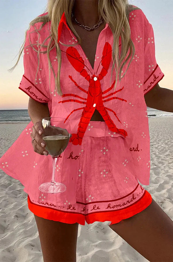Danae | Short Pink Suit