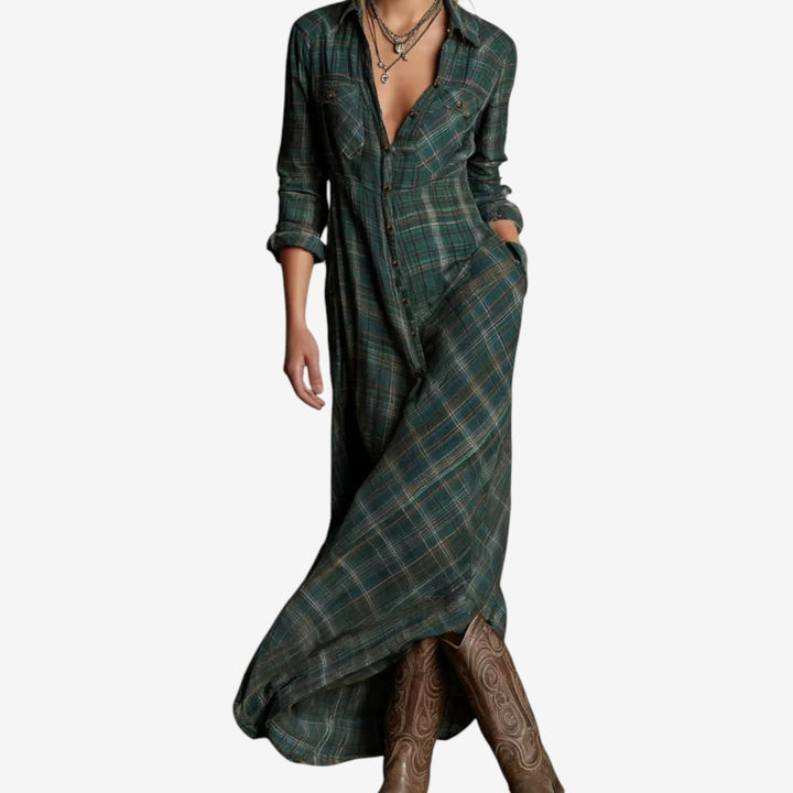 Emma | Collared Minimalist Dress