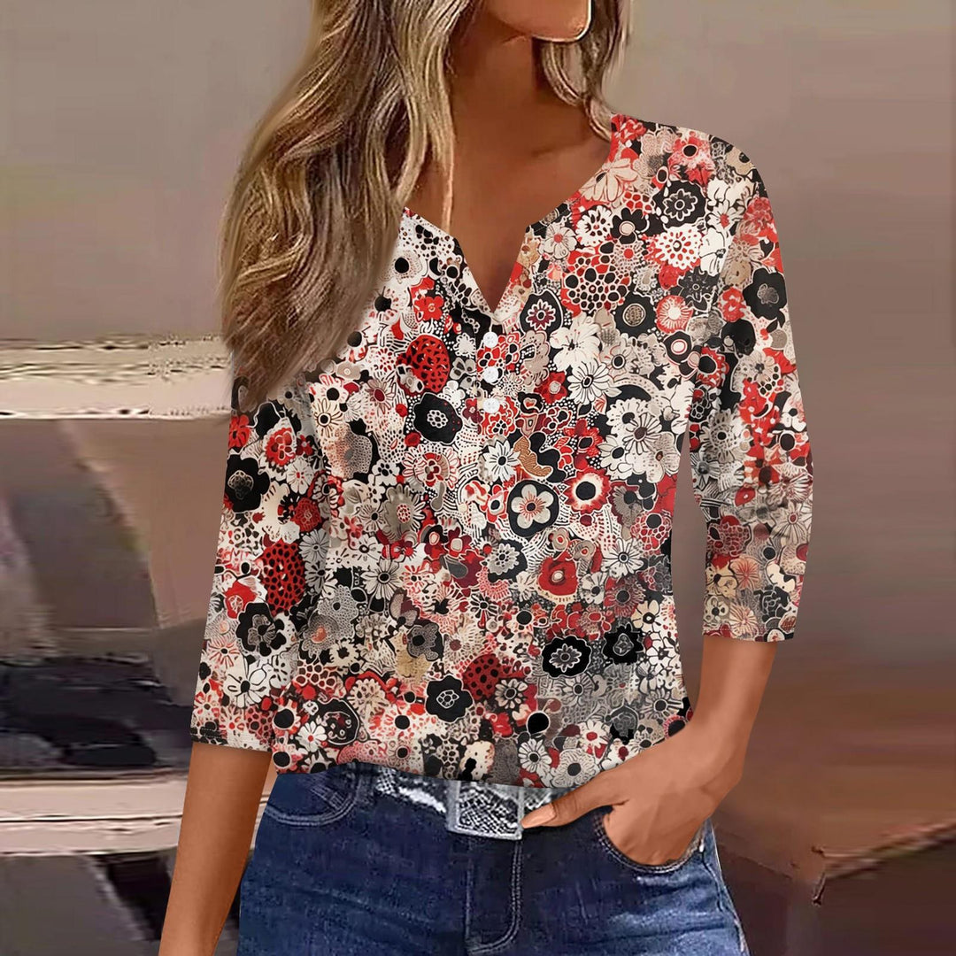 Harmina | Elegant Pattern Blouse