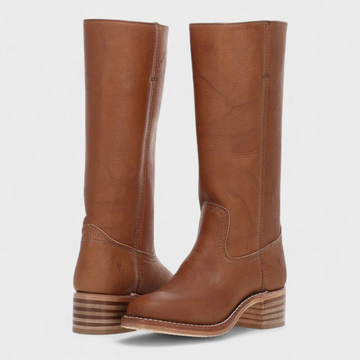 Veronica | Tall Leather Boots