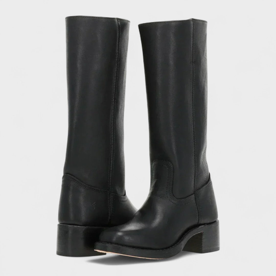 Veronica | Tall Leather Boots