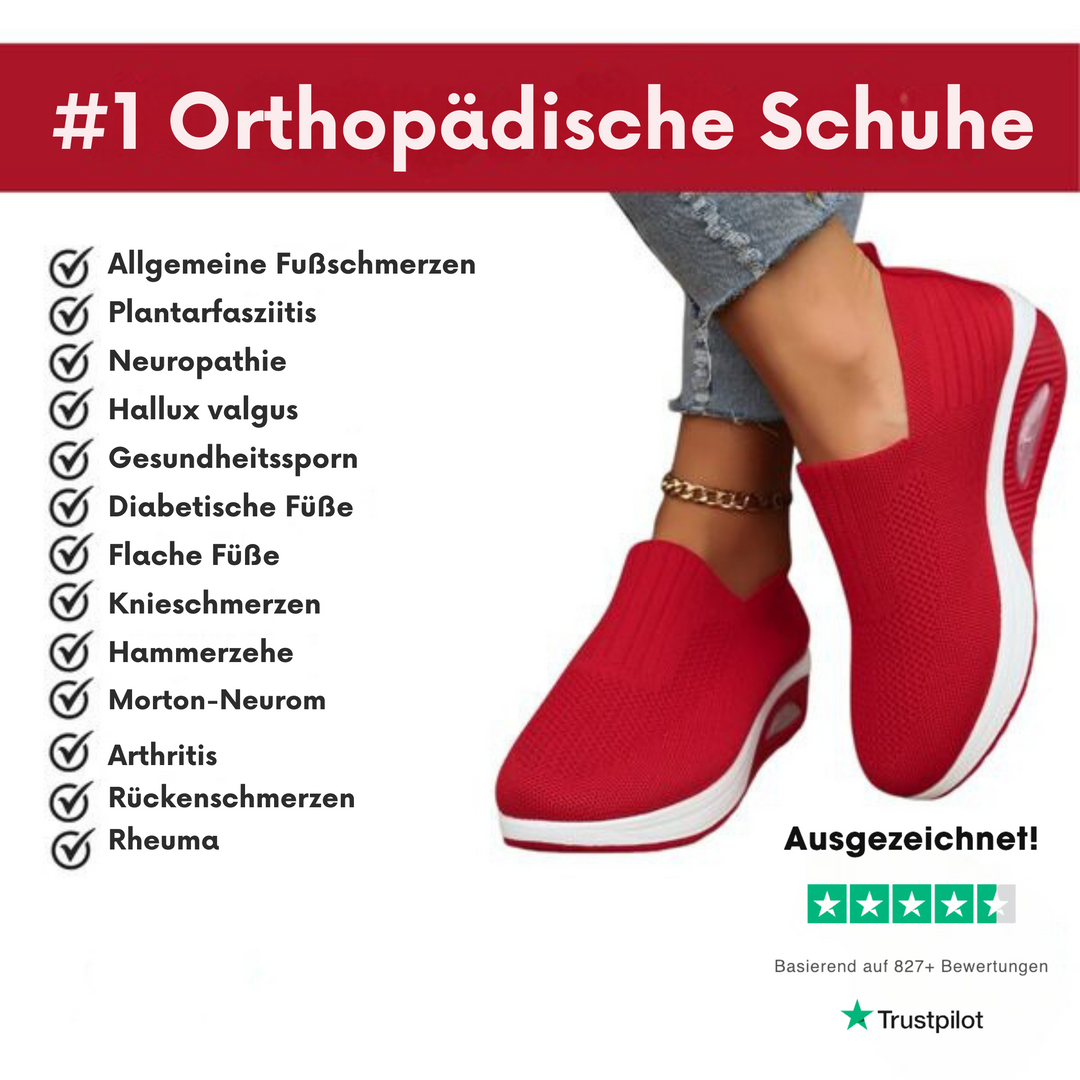 Women's Orthopedic Slip-On Sneakers Air Cushion Platform