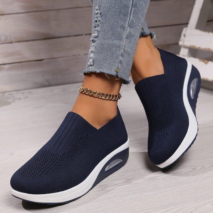 Women's Orthopedic Slip-On Sneakers Air Cushion Platform