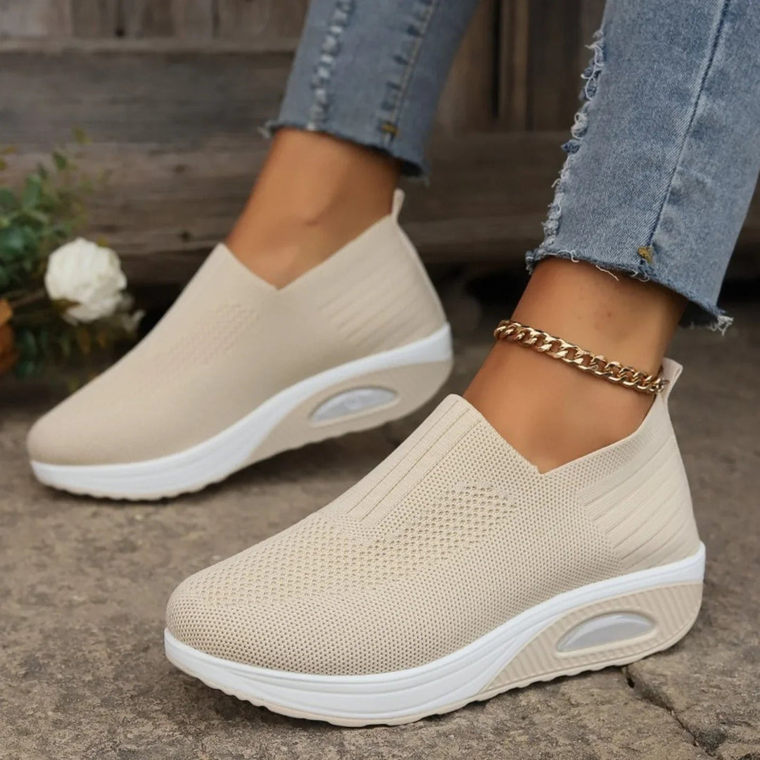 Women's Orthopedic Slip-On Sneakers Air Cushion Platform