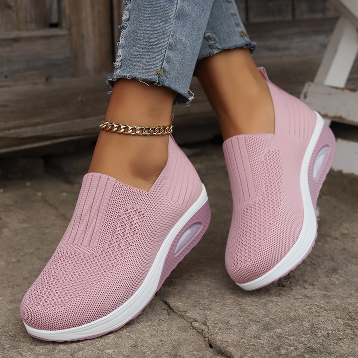 Women's Orthopedic Slip-On Sneakers Air Cushion Platform