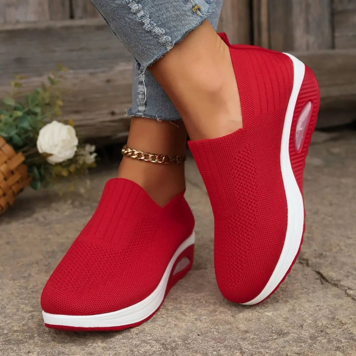 Women's Orthopedic Slip-On Sneakers Air Cushion Platform