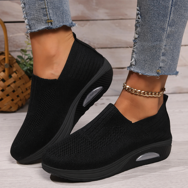 Women's Orthopedic Slip-On Sneakers Air Cushion Platform