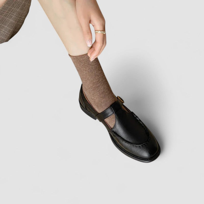 Carla | Orthopedic Square-Toe Mary Jane Shoes