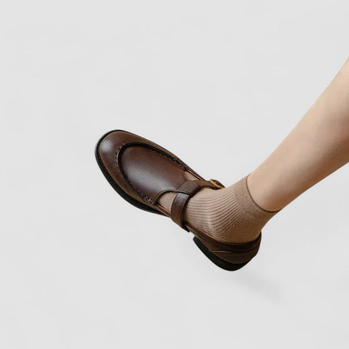 Carla | Orthopedic Square-Toe Mary Jane Shoes