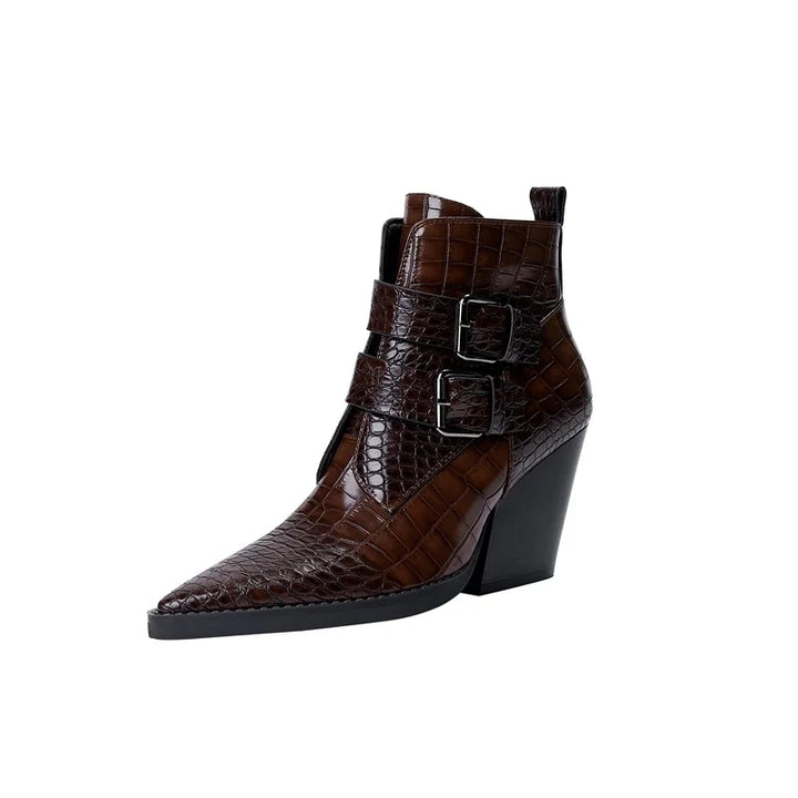 Darcey | Buckle Boots