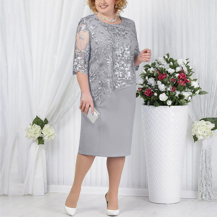 Frances | Short Sleeve Midi Dress