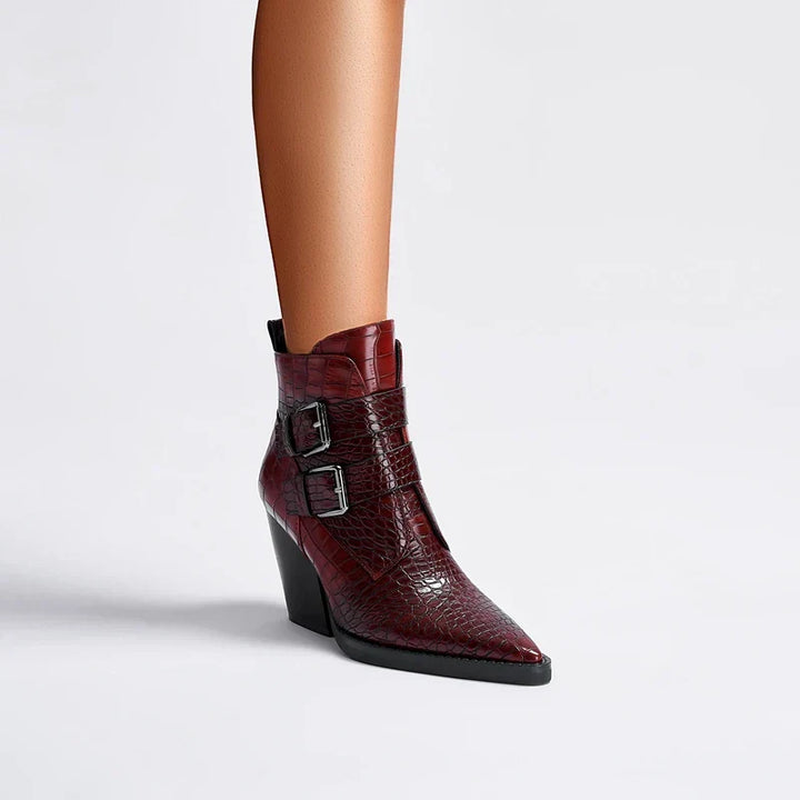 Darcey | Buckle Boots