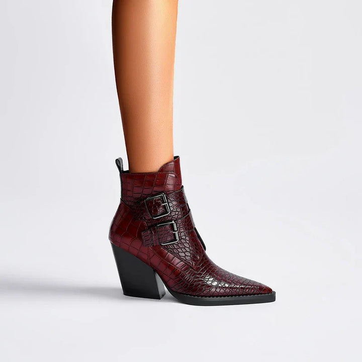 Darcey | Buckle Boots