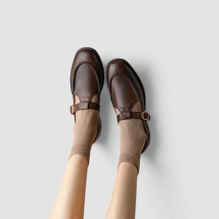 Carla | Orthopedic Square-Toe Mary Jane Shoes