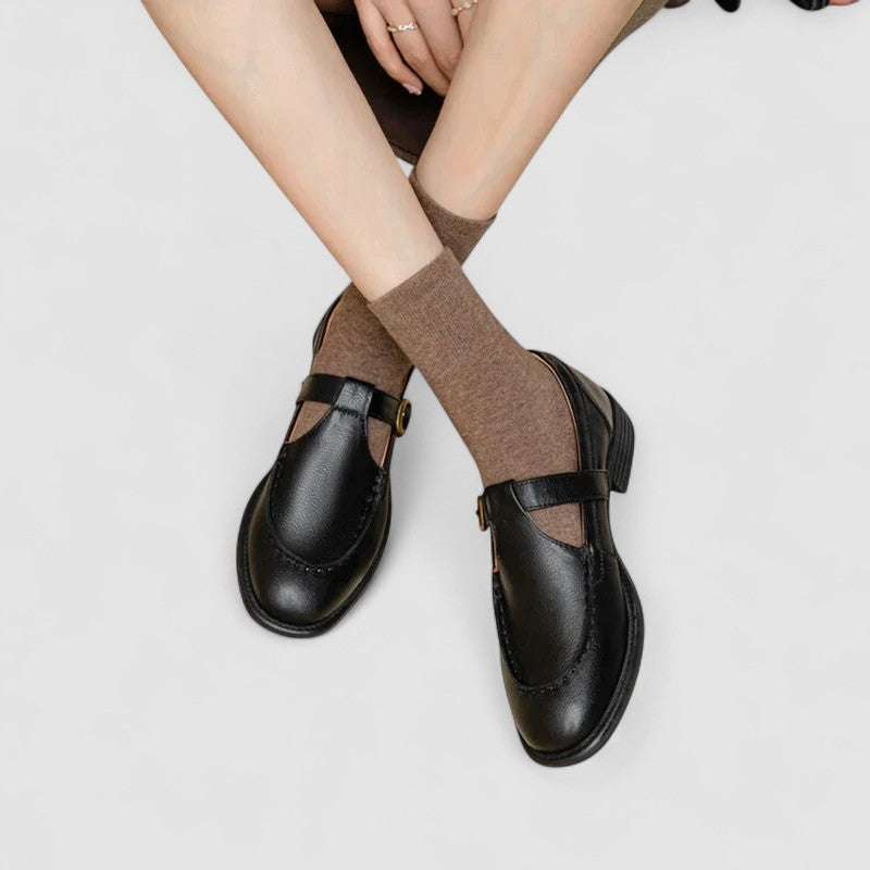 Carla | Orthopedic Square-Toe Mary Jane Shoes
