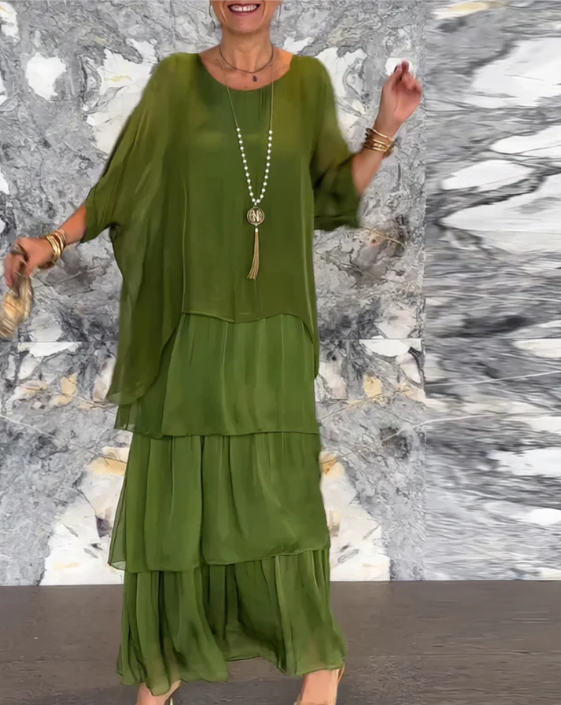 Kali | Elegant Long Flowing Dress