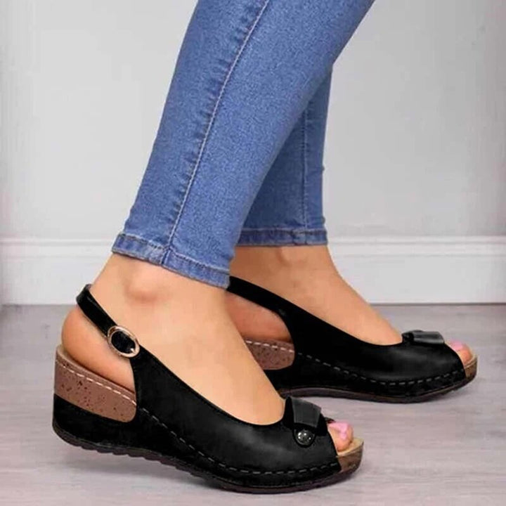 Women's Orthopedic Wedge Slingback Sandals Open Toe