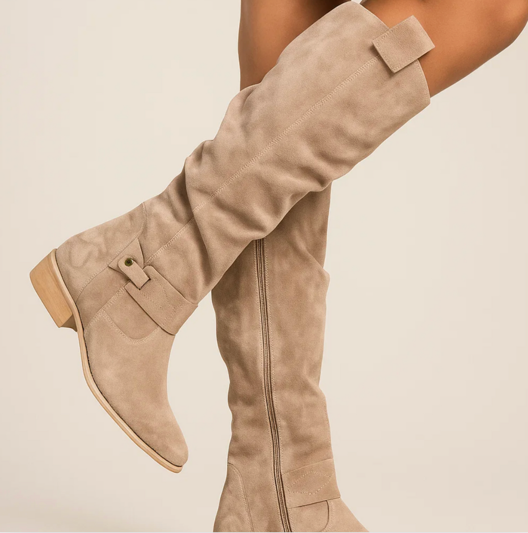 Veronica - Suede Orthopedic Boots