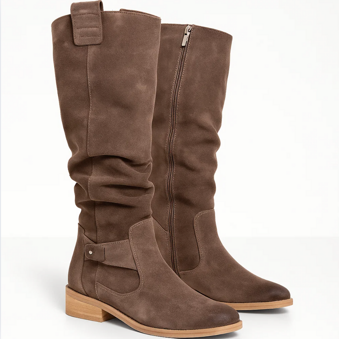 Veronica - Suede Orthopedic Boots