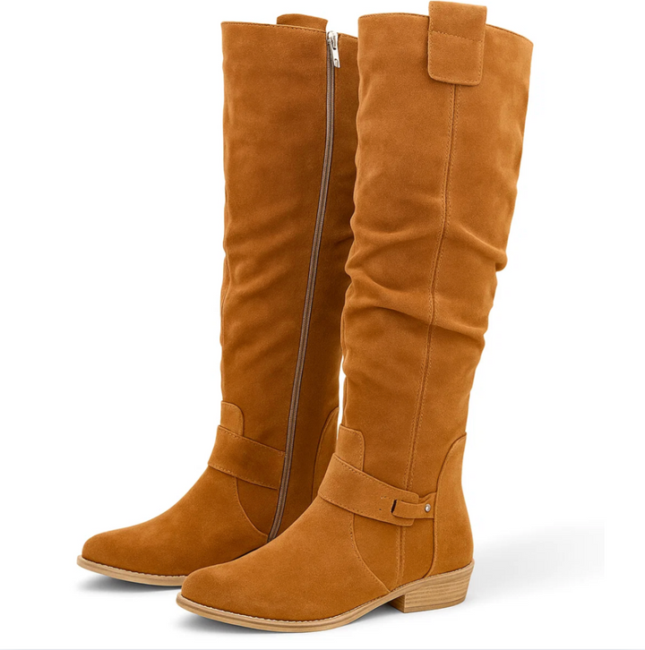 Veronica - Suede Orthopedic Boots