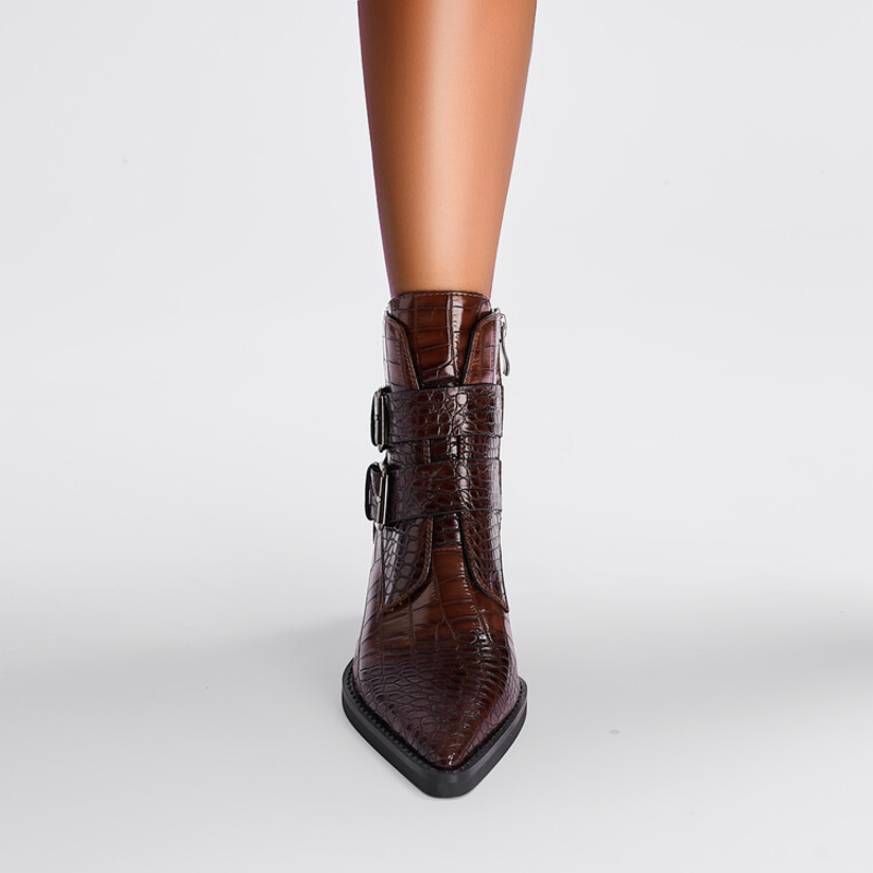 Darcey | Buckle Boots