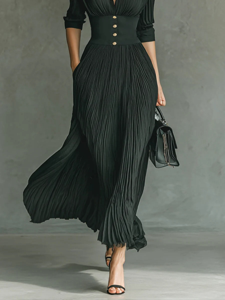 Erica | Chic Fitted Waist Dress