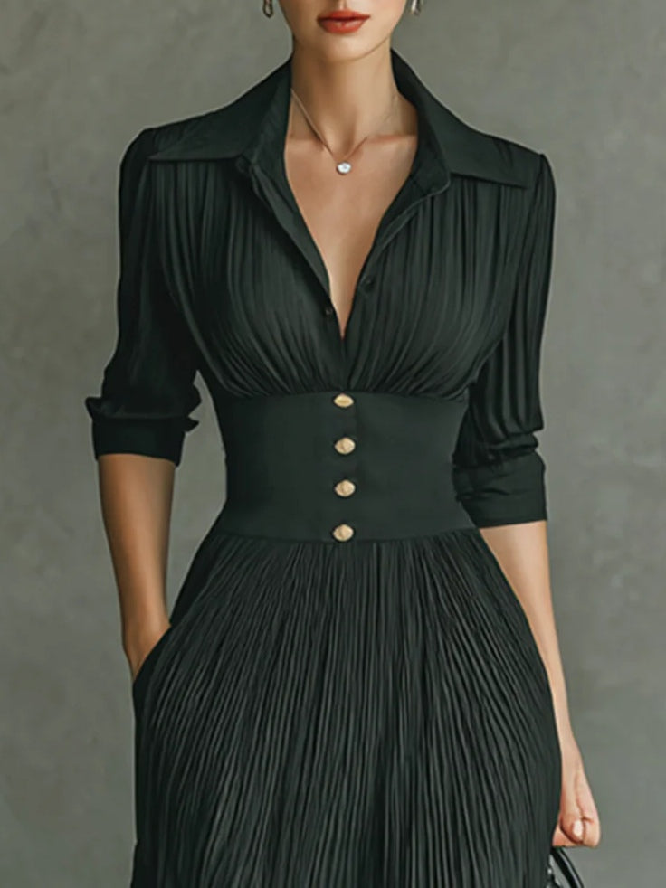 Erica | Chic Fitted Waist Dress